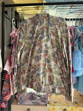 BURLEBO Camo performance Hoodie